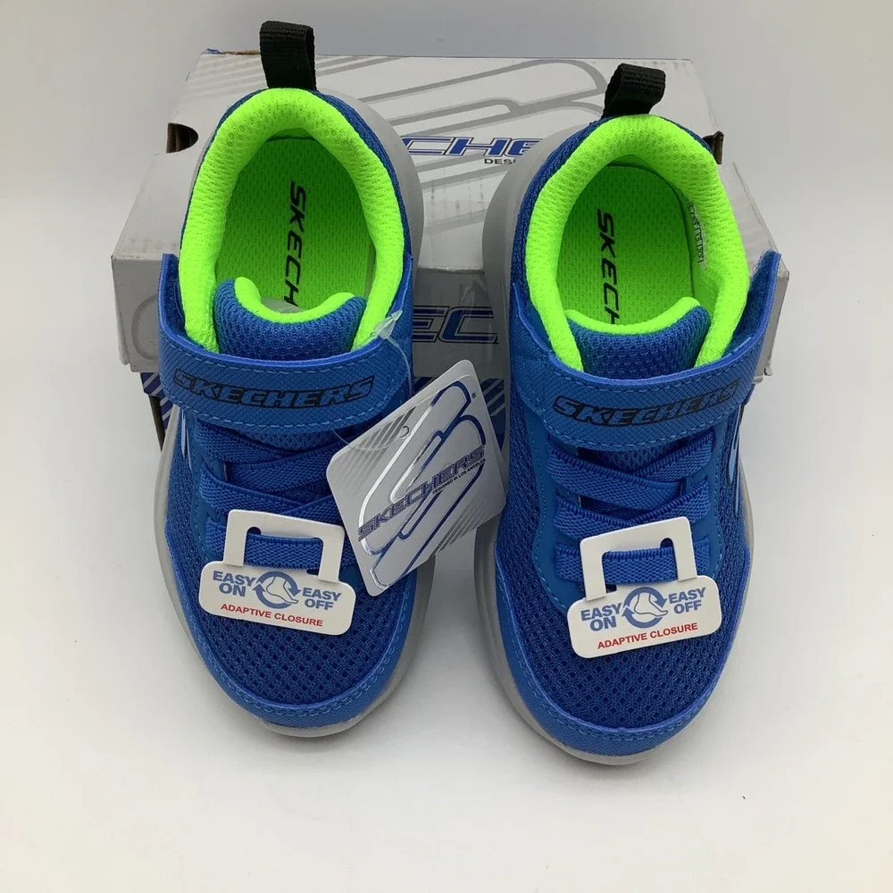 Skechers Kids Toddler Selectors Reset‎ Achieved Easy On Washable Shoes Size 7